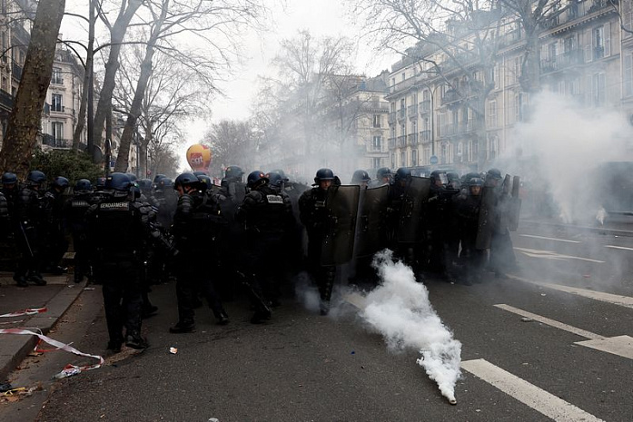 франция, пенсионная реформа, протесты