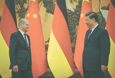 германия, шольц, внешняя политика, китай, экономические отношения, украинский конфликт