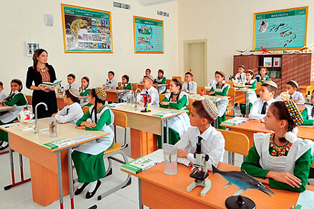 туркменистан, образование, русский язык, русксие школы, репрессии