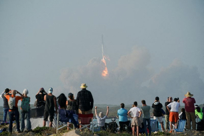 spacex, starship, запуск