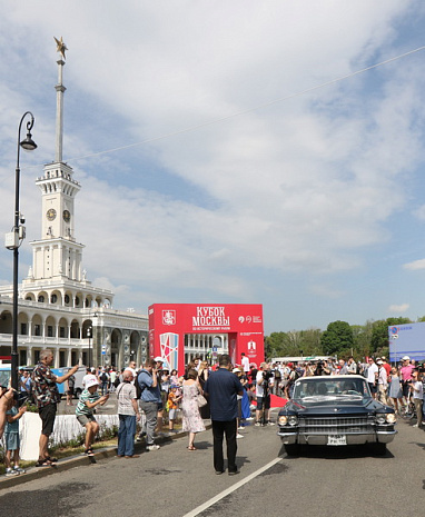 автомобили, ретроралли, речной вокзал, москва