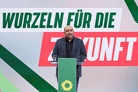 германия, партия, зеленые, съезд, рикард ланг, омид нурипур, политическая карьера