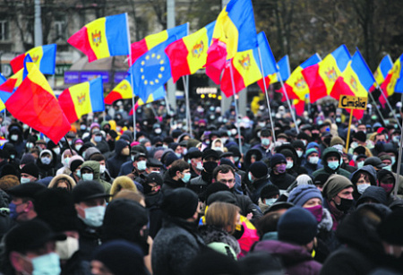 молдавия, санду, внешняя политика, массовые протесты, досрочные выборы, парламент, првительство