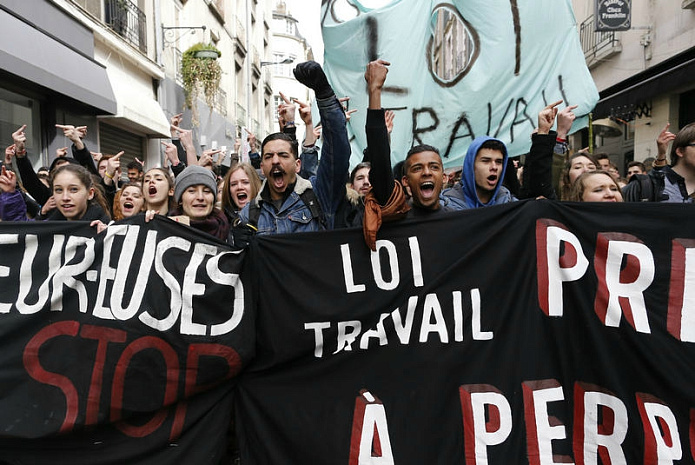 франция, париж, марсель, протесты, молодежь, трудовой кодекс