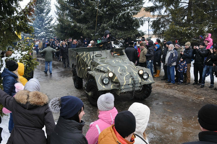 музей, реконструкция, танки, праздник