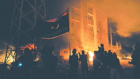 ливия, массовые протесты, хафтар, дбейба, армия, оон