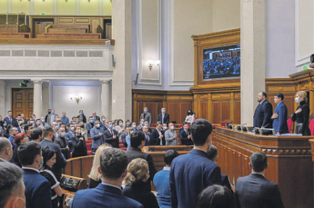 украина, президент, зеленский, депутатский корпус, сокращение, верховная рада, оппозиция