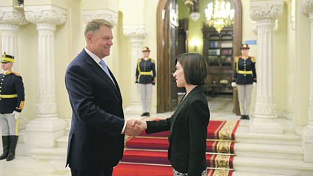 румыния, президент, молдавия, поддержка, санду, приднестровье