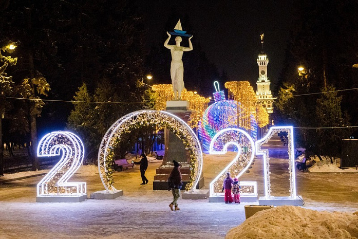 россия, москва, новый год, 2021