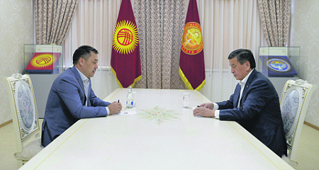 киргизия, переворот, президент, жээнбеков, отставка, оппозиция, жапаров